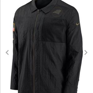 Carolina Panthers Salute to Service back shirt jackets